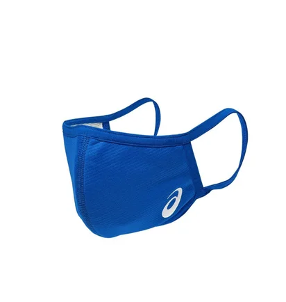 Asics Sportstyle Face Cover Logo Mask (Blau)