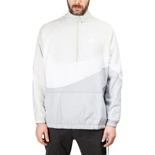 Nike Swoosh Woven Halfzip Jacket (Grau / Weiß / Beige)
