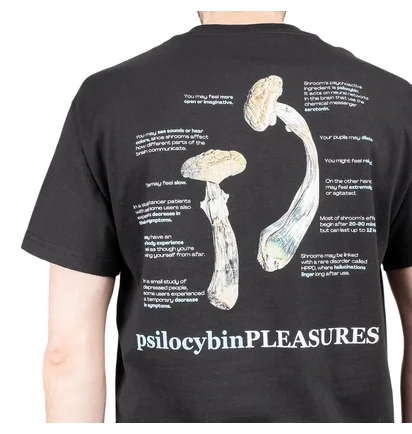 Pleasures Psilocybin T-Shirt (Schwarz)
