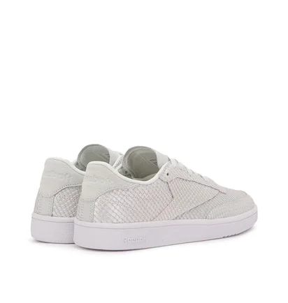 Reebok Club C 85 Textural W (Silbergrau / Weiß)