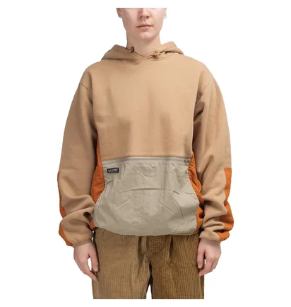 Stüssy WMNS Divison Contrast Hoodie (Khaki)