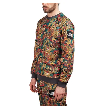 The North Face Fine Crew Sweat (Gelb / Grau)