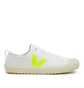 Veja Nova Canvas White Jaune Fluo (White / Yellow)