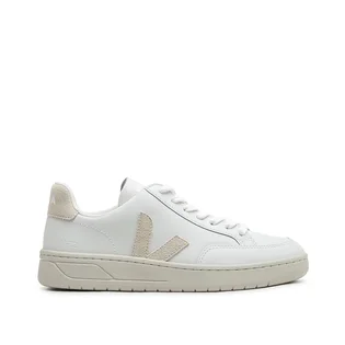 Veja WMNS V-12 Leather (Weiß / Beige)