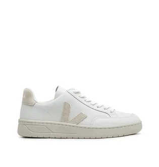 Veja WMNS V-12 Leather (Weiß / Beige)