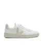 Veja WMNS V-12 Leather (Weiß / Beige)