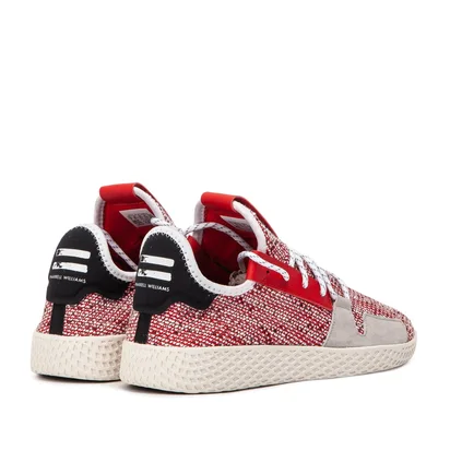adidas x Pharrell Williams Afro Tennis HU V2 (Rot / Weiß)