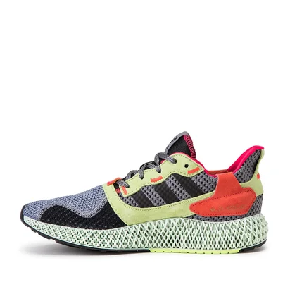 adidas ZX 4000 4D (Grau / Gelb / Rot)