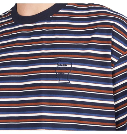 Brain Dead Nineties blocked Striped T-Shirt (Multi)