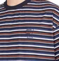 Brain Dead Nineties blocked Striped T-Shirt (Multi)