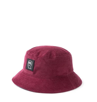 Brain Dead Corduroy Bucket Hat (Bordeaux)