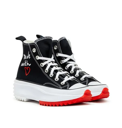 Converse Run Star Hike High 'Valentines Day' (Schwarz / Weiß / Rot)