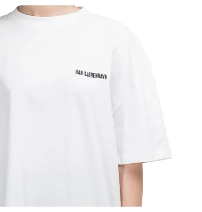 Han Kjobenhavn Boyfriend Tee (Weiß)