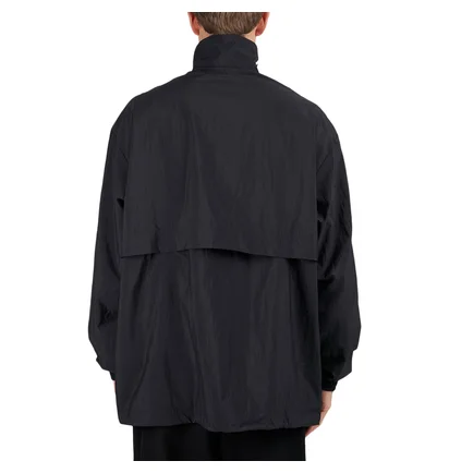 Y-3 3-Streifen Nylon Shell 1/2 Zip Jacket (Schwarz)