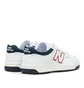 New Balance BB480 LWG (Weiß / Navy / Rot)