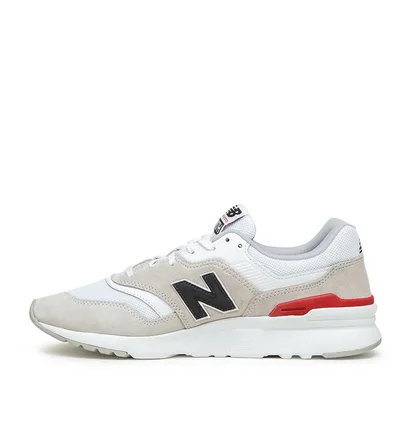 New Balance CM997HVW (Weiß / Rot)