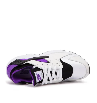 Nike Air Huarache '91 QS 'Purple Punch' (Schwarz / Weiß / Purple)