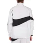 Nike NSW Swoosh Woven Halfzip Jacket (Weiß / Schwarz)