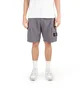 Stone Island Cotton Fleece Bermuda Cargo Shorts (Grau)