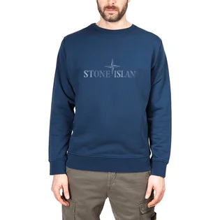 Stone Island Double Front Crewneck (Navy)