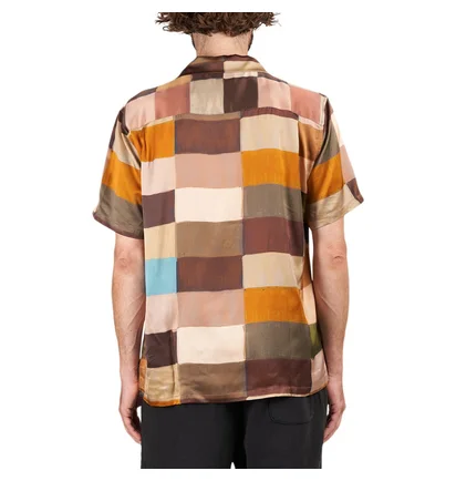 Stüssy Painted Check Silk Shirt (Bunt)