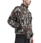 Stüssy Tree Bark Fleece Jacket (Braun / Schwarz)