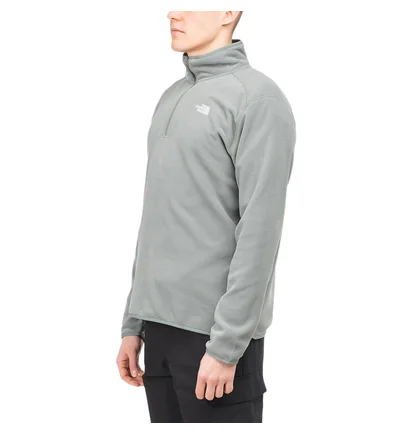 The North Face 100 Glacier Fleece Pullover (Grün)