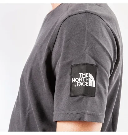 The North Face M SS Fine 2 Tee (Grau)