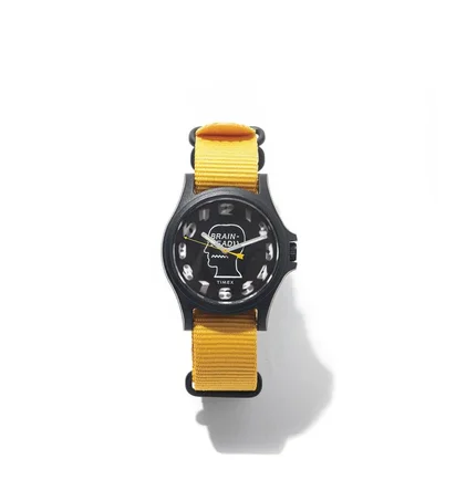 Brain Dead x Timex Watch (Schwarz / Gelb / Olive)