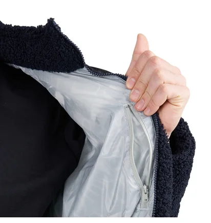 Dime Sherpa Puffer Jacket (Navy)