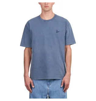 by Parra Script Logo T-Shirt (Blau)