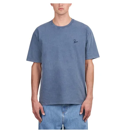 by Parra Script Logo T-Shirt (Blau)