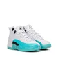 Air Jordan 12 Retro GS (Weiß / Türkis)