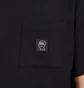 Brain Dead Mini Waffle Mock Neck T-Shirt (Schwarz)