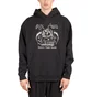 Brain Dead Night Facade Hoodie (Schwarz)
