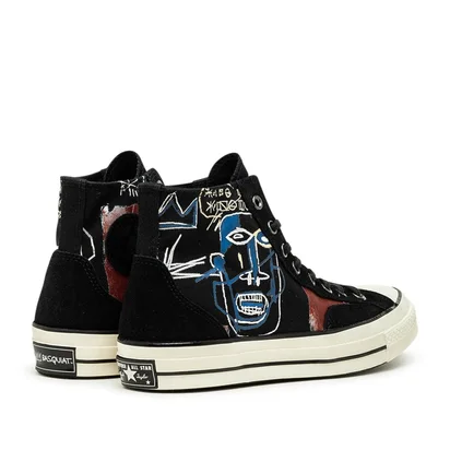 Converse x Basquiat Chuck 70 HI (Schwarz / Multi)