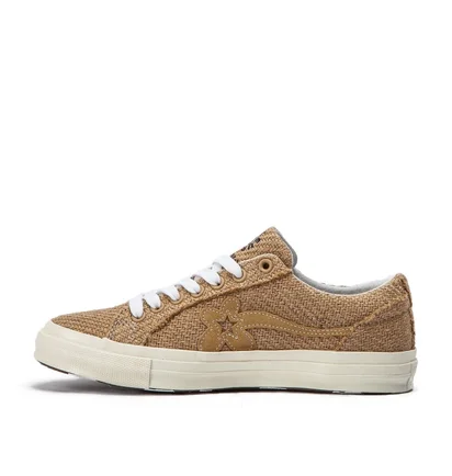 Converse x Golf Le Fleur One Star OX (Curry / Curry / Beige)
