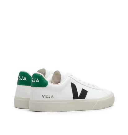 Veja WMNS Campo Chromefree Leather (Weiß / Schwarz / Grün)