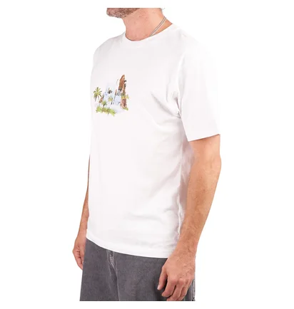Dime Classic Waterfall T-Shirt (Weiß)