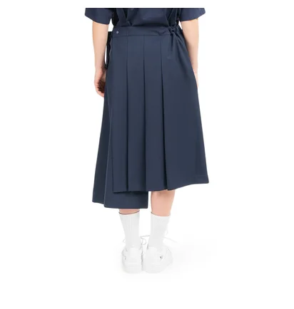 adidas Y-3 W Classic Refined Wool Stretch Skirt (Navy)