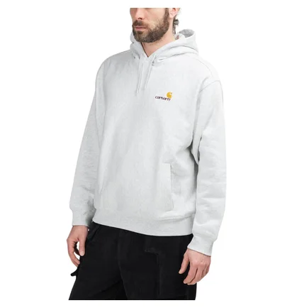 Carhartt WIP American Script Hoodie (Hellgrau)