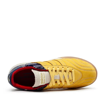 adidas x Wales Bonner Samba Suede (Gelb / Navy)