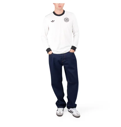 adidas DFB 125 Jahre Jersey Longsleeve (Weiss / Schwarz)
