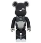Medicom 1000% Nike SB Be@rbrick Toy (Schwarz)