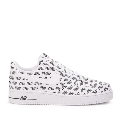 Nike Air Force 1 '07 Low QS 'Logos Pack' (Weiß)