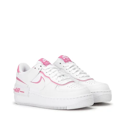 Nike WMNS Air Force 1 Shadow Low (Weiß / Rosa)