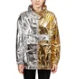 Nike WMNS NSW Metallic Jacket (Gold / Silber)