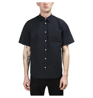 Norse Projects Osvald Seersucker Shirt (Navy)