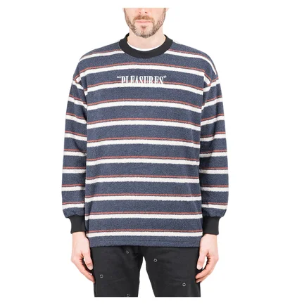 Pleasures Ace Reverse Fleece Crewneck (Multi)