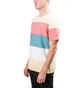 Aimé Leon Dore Striped Ribbed Collar Tee (Creme)